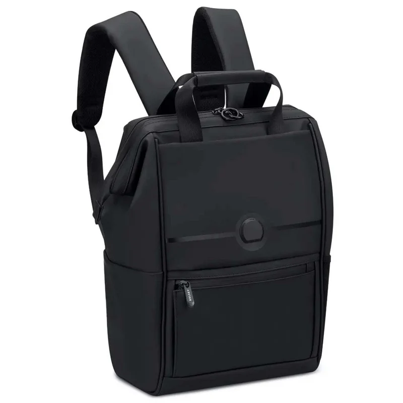 Delsey Turenne Soft RFID-Blocking 14" Laptop Backpack Black