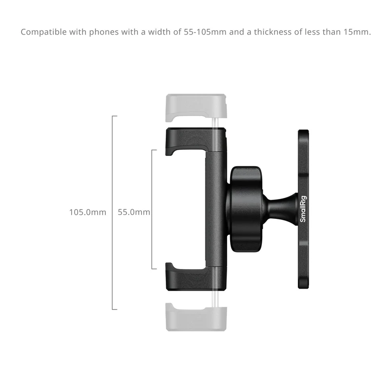 SmallRig Magnetic Phone Clamp for Gym Recording 5582