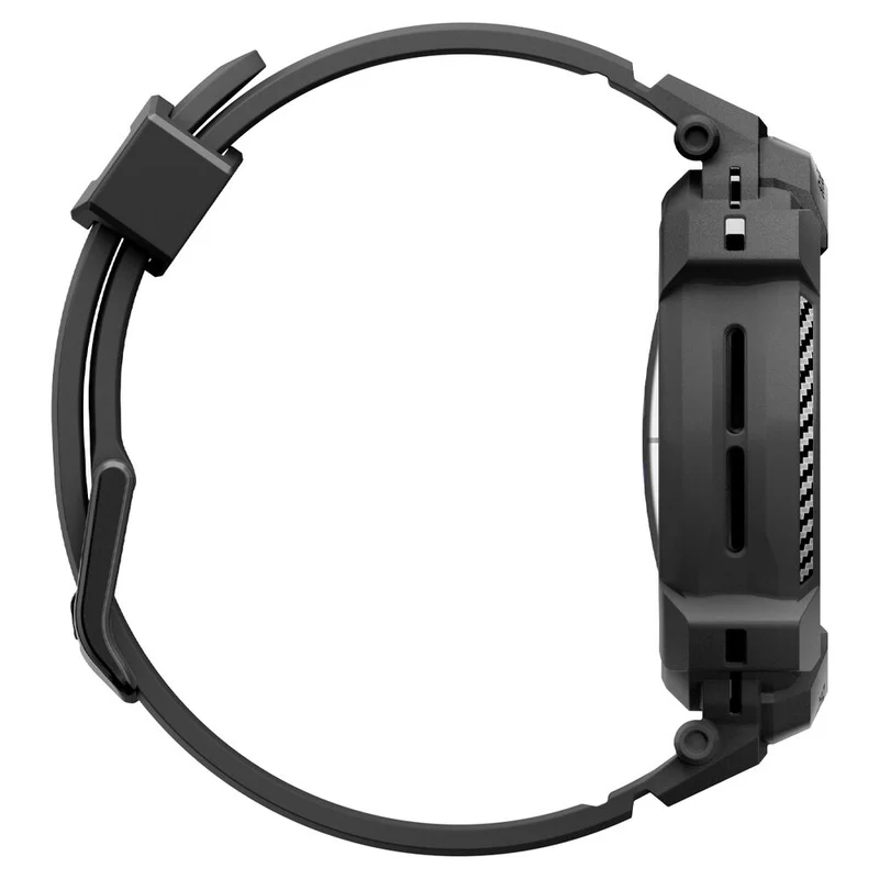 Spigen Galaxy Watch Ultra 2 47mm 2026 Rugged Armor Pro Band Case (Black)