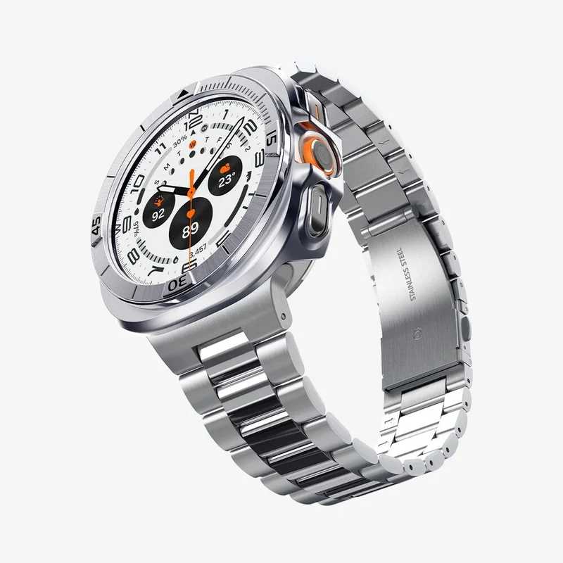 Spigen Galaxy Watch Ultra 47mm 2025/2024 Bezel Tune Pro Case (Silver)