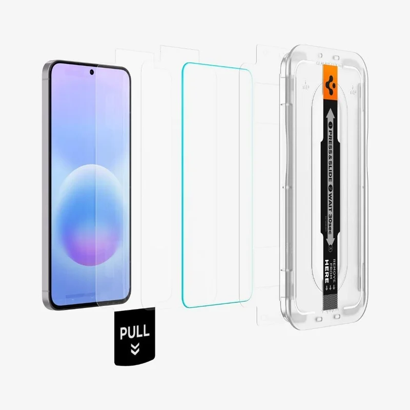 Spigen Samsung Galaxy A57 5G GLAS.tR EZ Fit Pro 2PCS Glass Screen Protector (Clear)