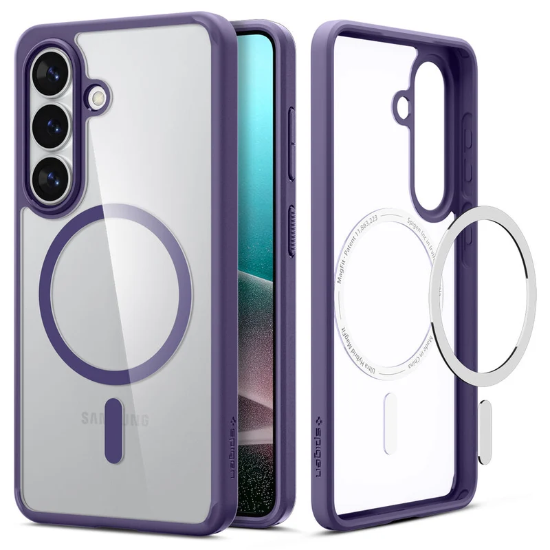 Spigen Galaxy S26 Plus Ultra Hybrid (MagFit) Case (Deep Purple)