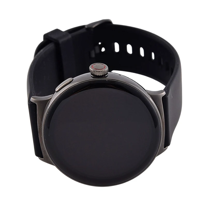 LA99 Smartwatch - 3-in-1 Set, AMOLED Display, Wasserdicht, Bluetooth-Anrufe, GPS-Sportmodi, Gesundheits- und Schlaftracking, OnWear Pro App, CE- & ROHS-zertifiziert, 3,63?cm, Schwarz