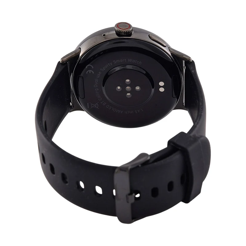 LA99 Smartwatch - 3-in-1 Set, AMOLED Display, Wasserdicht, Bluetooth-Anrufe, GPS-Sportmodi, Gesundheits- und Schlaftracking, OnWear Pro App, CE- & ROHS-zertifiziert, 3,63?cm, Schwarz