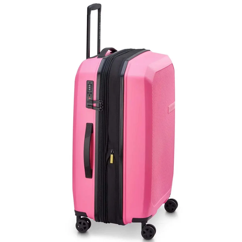 Delsey Anvers 65.5 cm 4 Wheel Expandable Suitcase - Pink