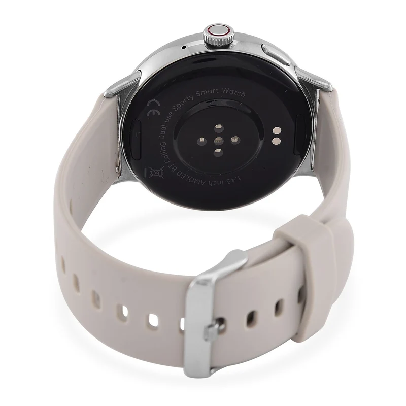 LA99 Smartwatch - 3-in-1 Set, AMOLED Display, Wasserdicht, Bluetooth-Anrufe, GPS-Sportmodi, Gesundheits- und Schlaftracking, OnWear Pro App, CE- & ROHS-zertifiziert, 3,63?cm, Gold