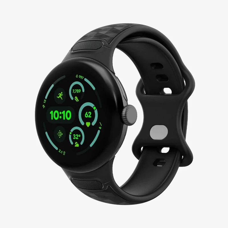 Spigen Pixel Watch 5/4/3 45mm Parallax Watch Band (Black)