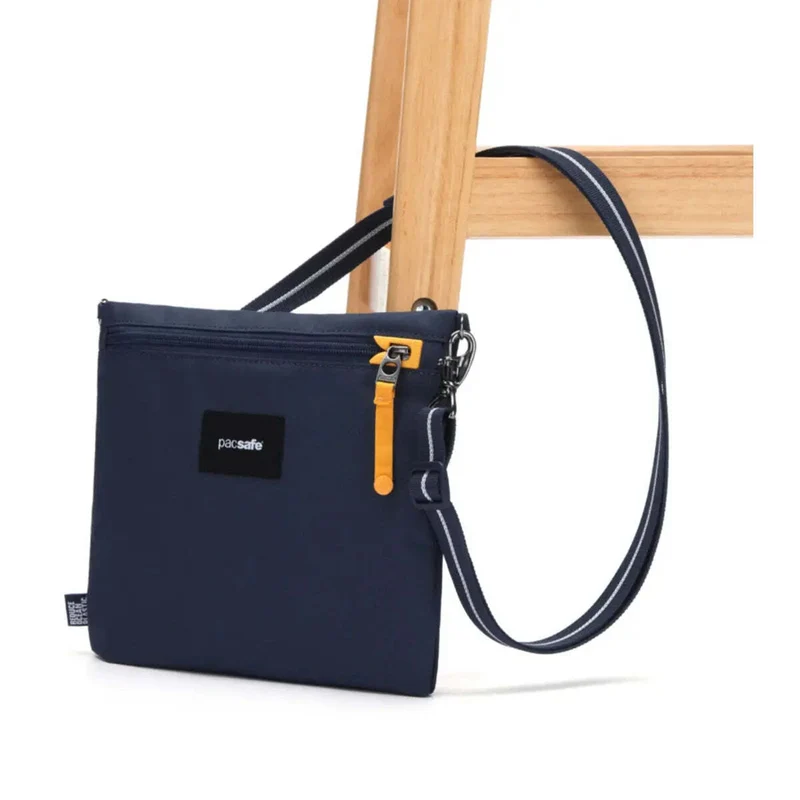 Pacsafe Go Anti-Theft Crossbody Pouch - Coastal Blue