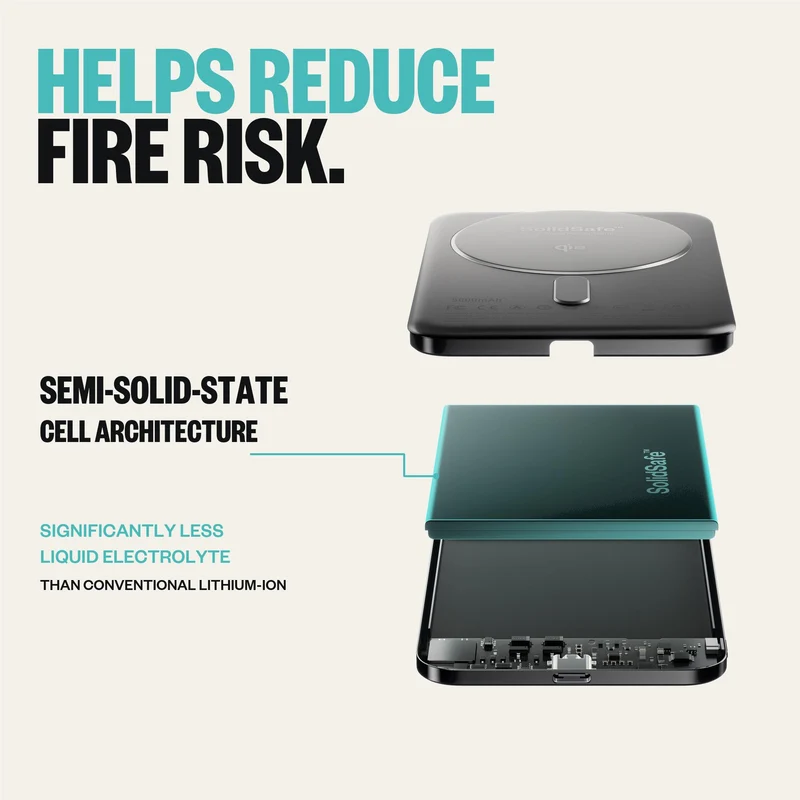 BMX SolidSafe Air 5K Powerbank (Black)