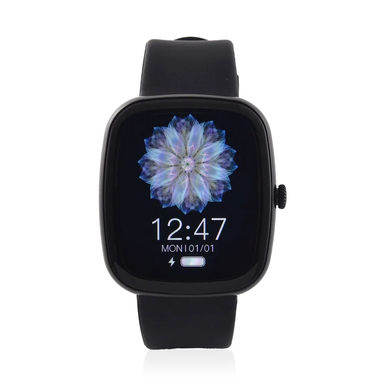 V510 4er set Smartwatch, 1x Smartwatch, 3x Wechselarmbänder, Wasserdichtes Gehäuse, Silikonband, Rosa