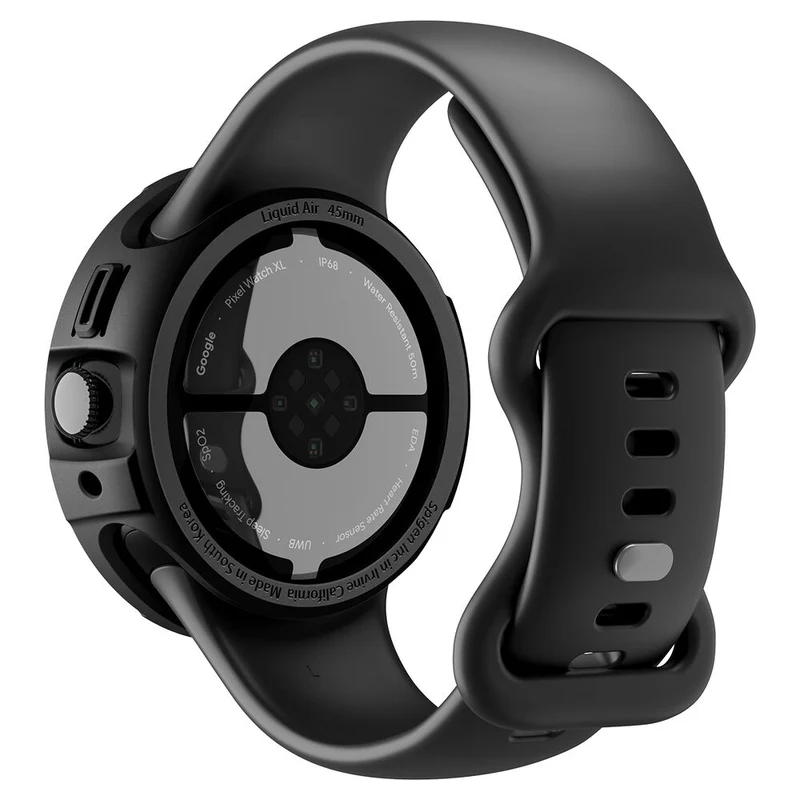Spigen Pixel Watch 5/4 45mm Liquid Air Case with Stand (Black)