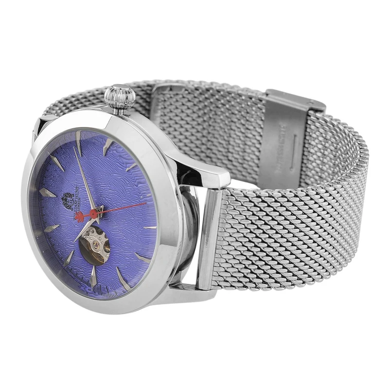LUXUS SAMMLER EDITION - William Hunt Uhr, SEIKO AUTOMATIK Uhrwerk, Saphir Glashäuser, 5 ATM, Goldfarbene Edelstahl Armband