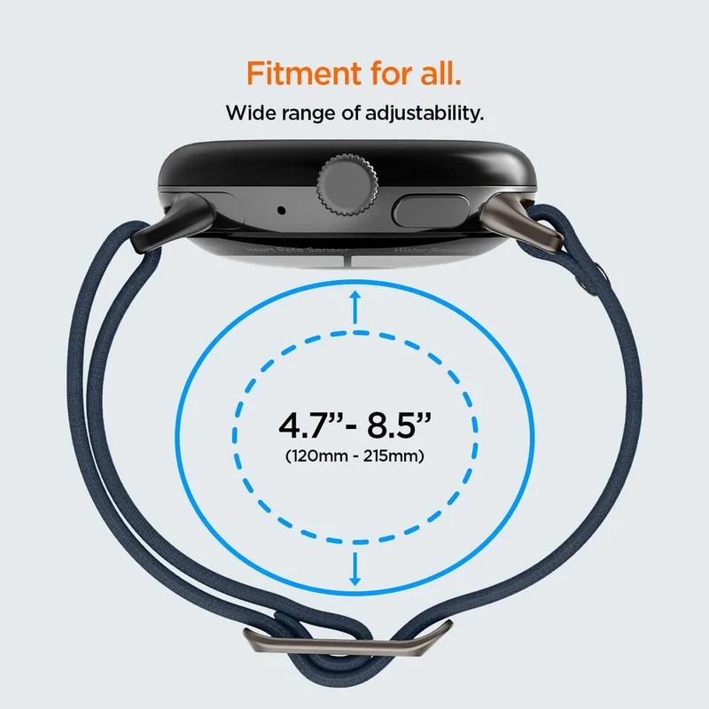 Spigen Google Pixel Watch 5/4/3 41mm/2/1 Lite Fit band (Khaki)