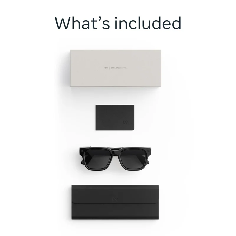 Meta Fury AI Glasses (Classic Black/Transitions Grey)