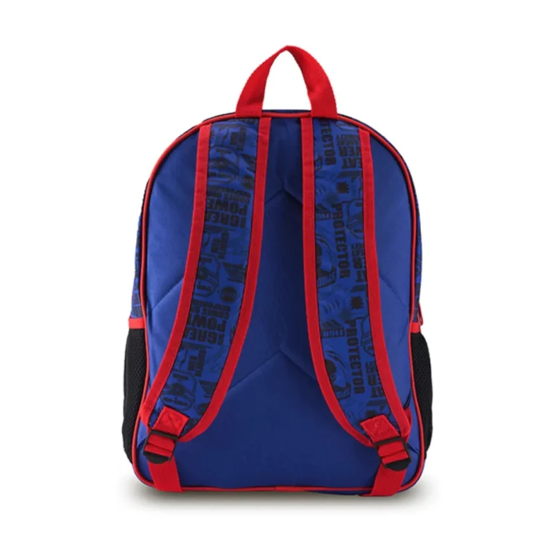 Spiderman Kids 15in Backpack Spiderman Print School Bag With Side Pockets