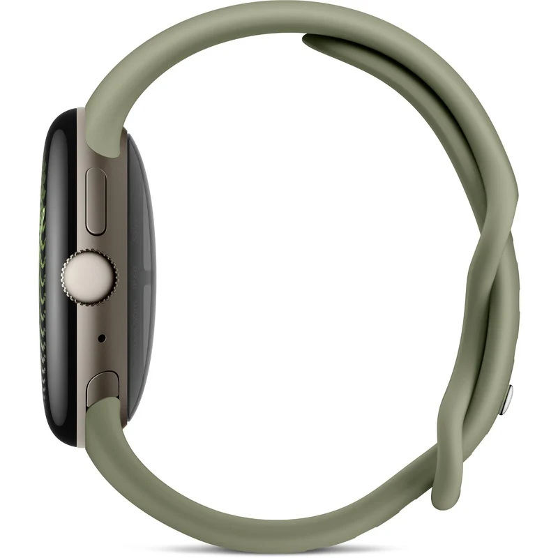 Google Pixel Watch 5 45mm LTE (Satin Pyrite/Olive Active Band 2nd Gen)