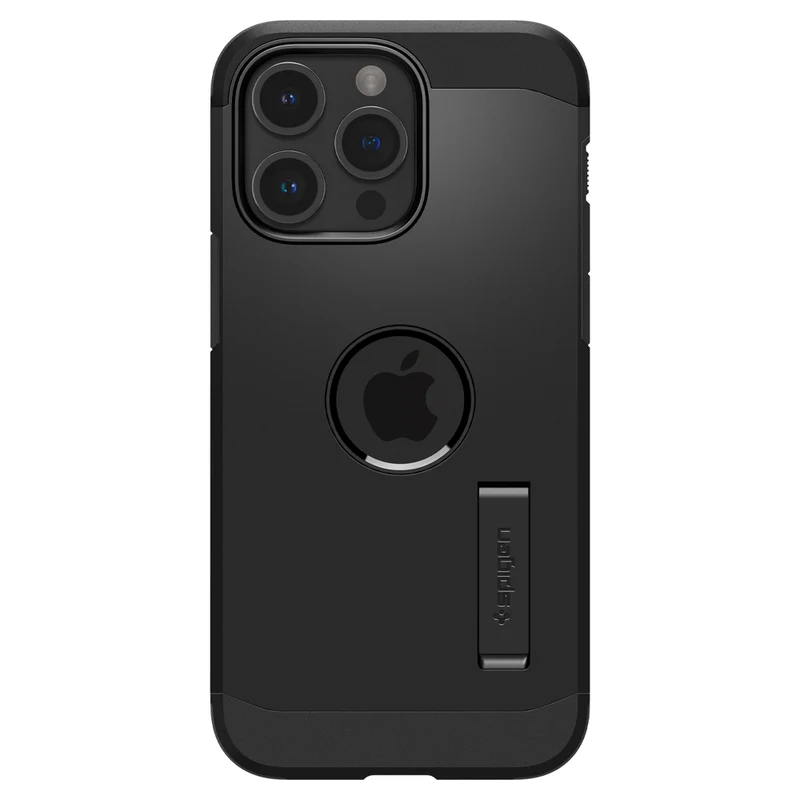Spigen Apple iPhone 15 Pro Max Tough Armor (MagFit) Case - Black