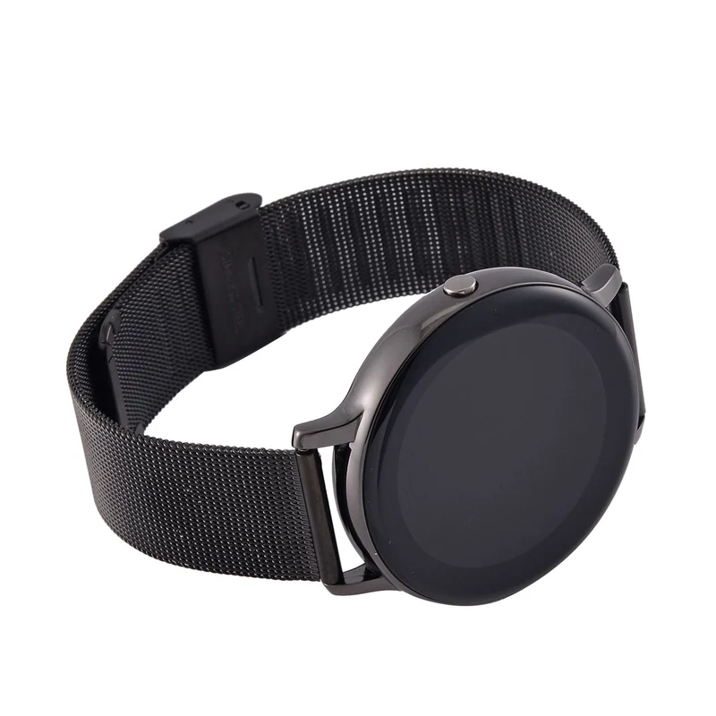 Eleganz Mesh HiWatch Plus, Silber und Gold, Smartwatch mit Dual-Modus Bluetooth, 1,28 IPS Display und Wassergeschütztes Design