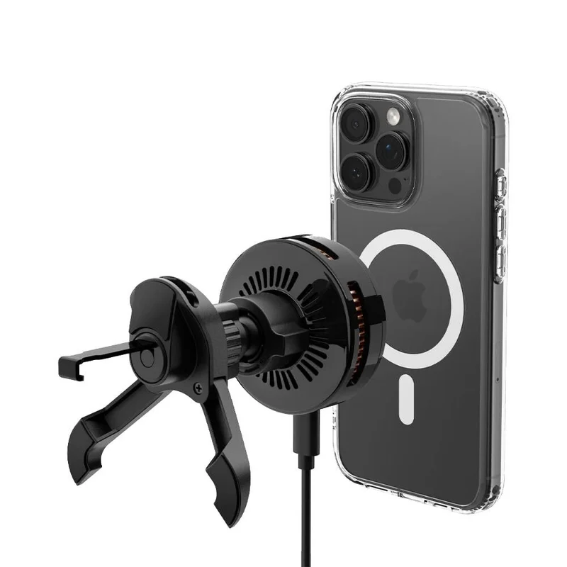 Spigen Essential Air Vent Wireless Car Charger (MagFit) EV25MFAQ (Black)