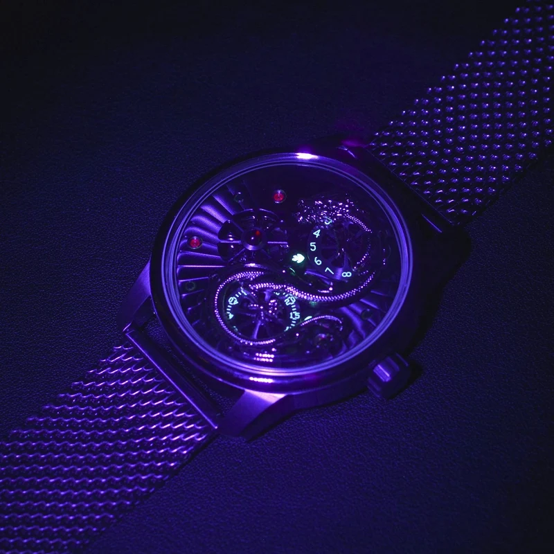 WILLIAM HUNT LIMITIERTE EDITION - Drachen Uhr Seiko Automatik Uhrwerk, 21 Jeweils, Saphir Mineralglas, 5 ATM Wasserdicht, 316L Edelstahl