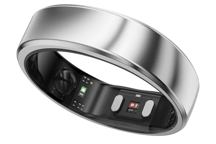 RingConn Gen 2 Air Smart Ring - Size 11 (Galaxy Silver)