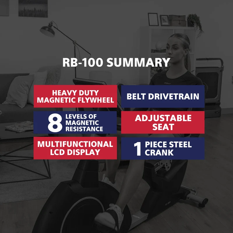 LSG Fitness RB-100 Recumbent Bike
