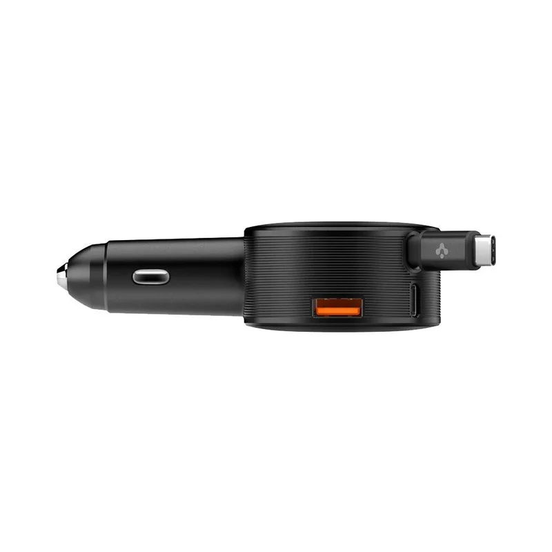 Spigen Essential USB-C USB-A 60W EV603BT Car Charger (Black)