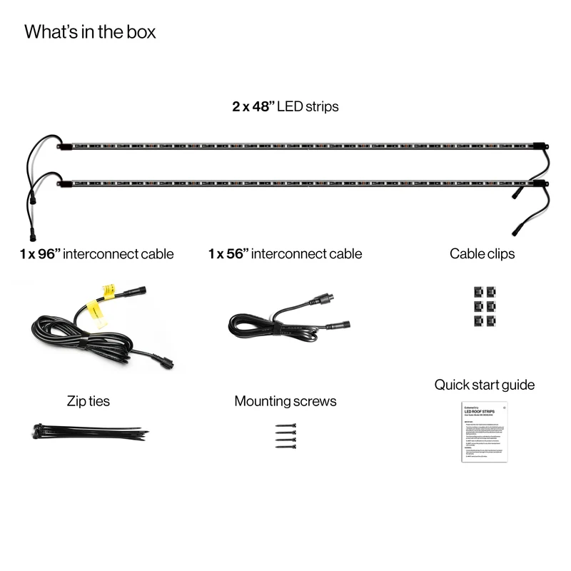 EcoXgear SoundExtreme Roof LED Light Strips