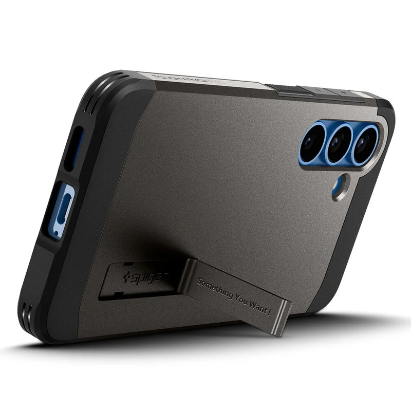 SPIGEN Tough Armor MagSafe Case for Galaxy S25 (Gunmetal)