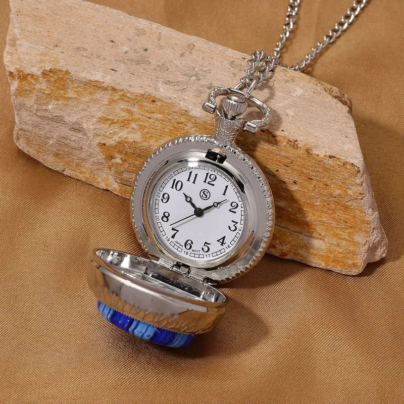 EXKLUSIVES ANGEBOT STRADA SPINNING Uhr Grünes Murano-Stil Glas mit Japanisches Uhrwerk 91.4 cm