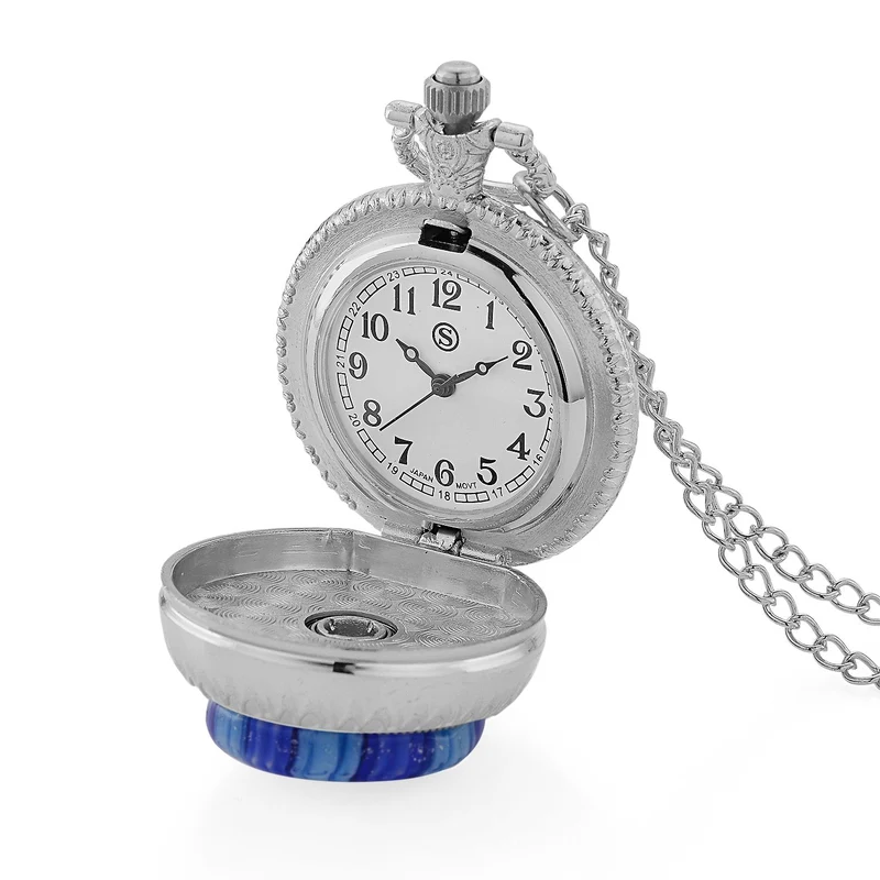 EXKLUSIVES ANGEBOT STRADA SPINNING Uhr Grünes Murano-Stil Glas mit Japanisches Uhrwerk 91.4 cm