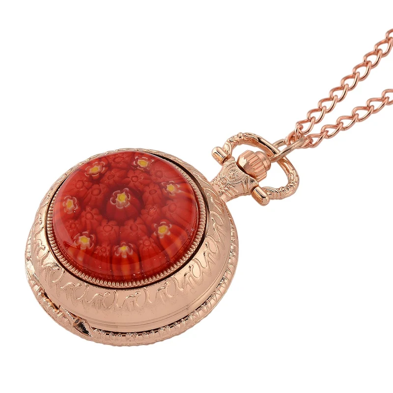 EXKLUSIVES ANGEBOT STRADA SPINNING Uhr Grünes Murano-Stil Glas mit Japanisches Uhrwerk 91.4 cm