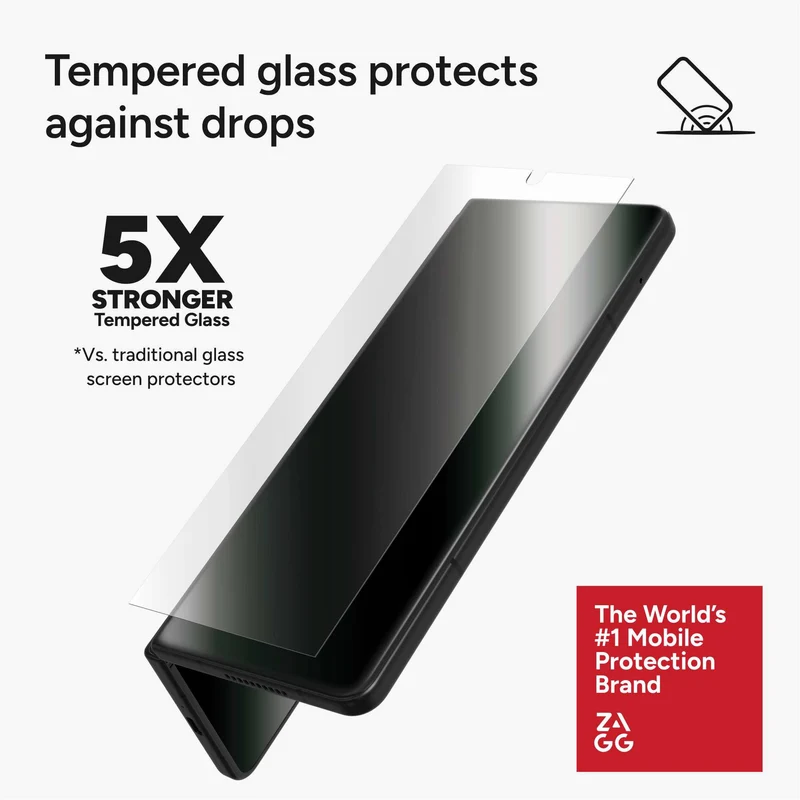 ZAGG InvisibleShield Glass Elite Cover Screen Protector for Galaxy Z Fold7