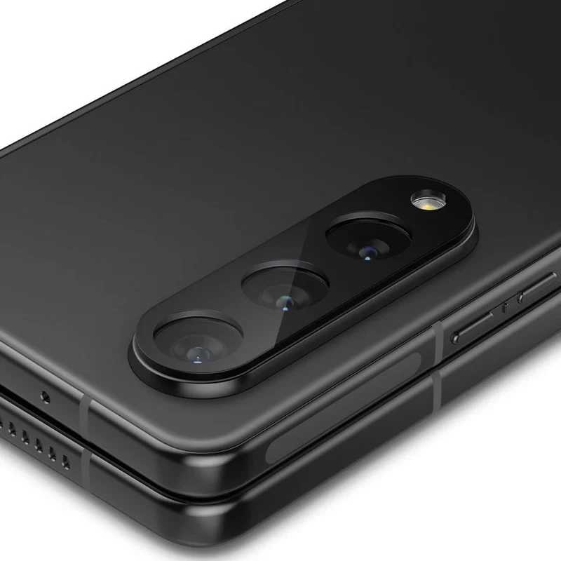 Spigen Samsung Galaxy Z Fold 4 GLAS.tR Optik Lens 2PCS Lens Protector (Black)