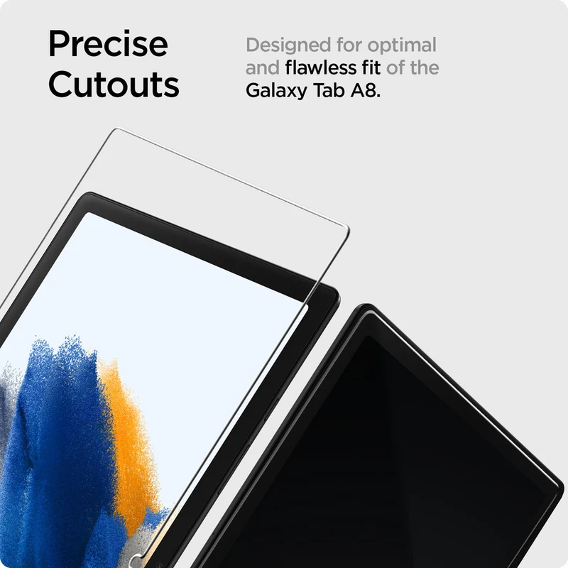 Spigen Samsung Galaxy Tab A8 10.5 2021 GLAS.tR Slim Screen Protector (Clear)