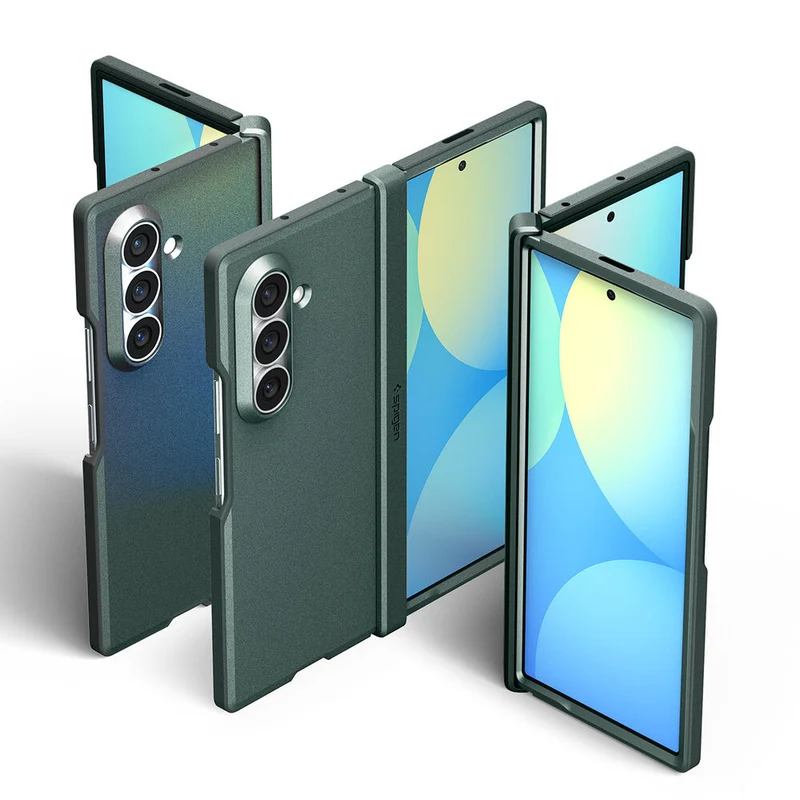 Spigen Galaxy Z Fold 8 Ultra Tough Armor Pro (MagFit) Case (Abyss Green)