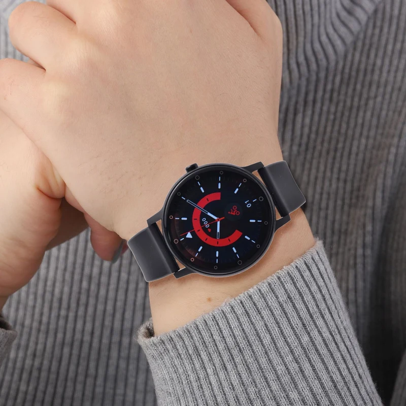 HiWatch Plus Smartwatch Schwarz, Bluetooth 5.3, TFT-Display, Herz- & Gesundheitsmonitoring, iOS und Android-kompatibel