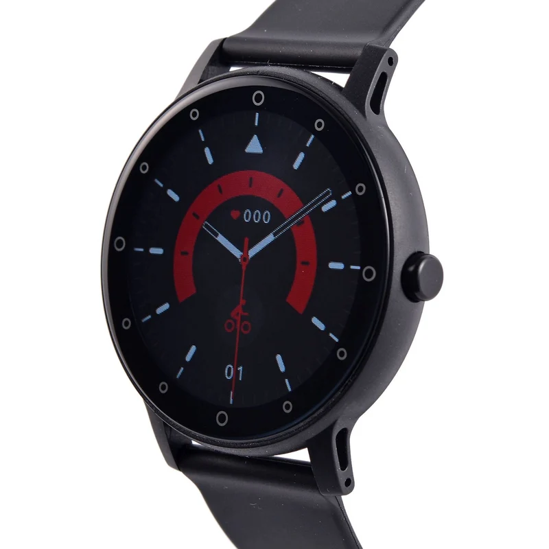 HiWatch Plus Smartwatch Schwarz, Bluetooth 5.3, TFT-Display, Herz- & Gesundheitsmonitoring, iOS und Android-kompatibel