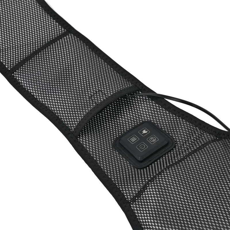 Wärmemassage-Gürtel mit Luftdrucktechnologie, kompatibel mit Powerbank (nicht enthalten), 19x120 cm