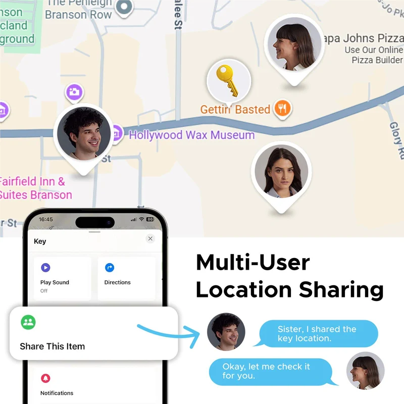 UGREEN Finder Pro USB-C Bluetooth Tracker for Apple & Google [2 Pack]