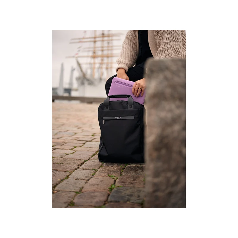GOLLA Orion Nylon and PU 15.6" Backpack for 15.6" Laptop (Black)