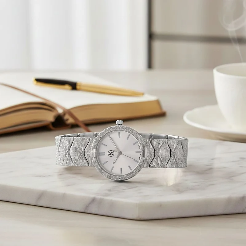 STRADA - Japanisches Uhrwerk, Grünes Zifferblatt mit goldplattiertem Alloy Armband, 20 cm