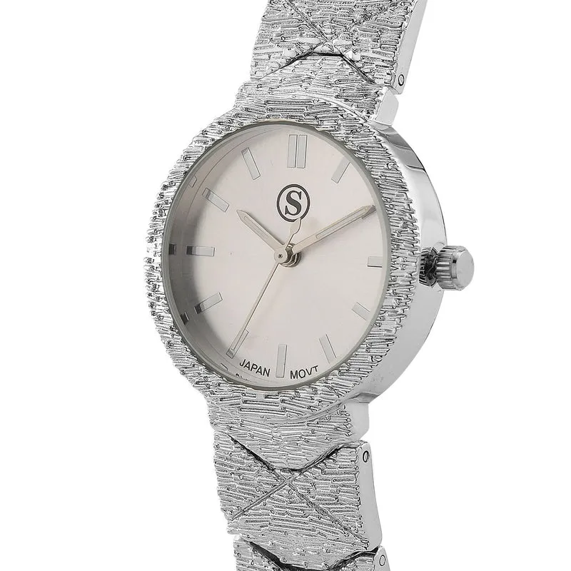 STRADA - Japanisches Uhrwerk, Grünes Zifferblatt mit goldplattiertem Alloy Armband, 20 cm