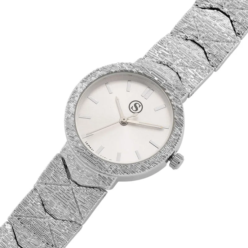 STRADA - Japanisches Uhrwerk, Grünes Zifferblatt mit goldplattiertem Alloy Armband, 20 cm