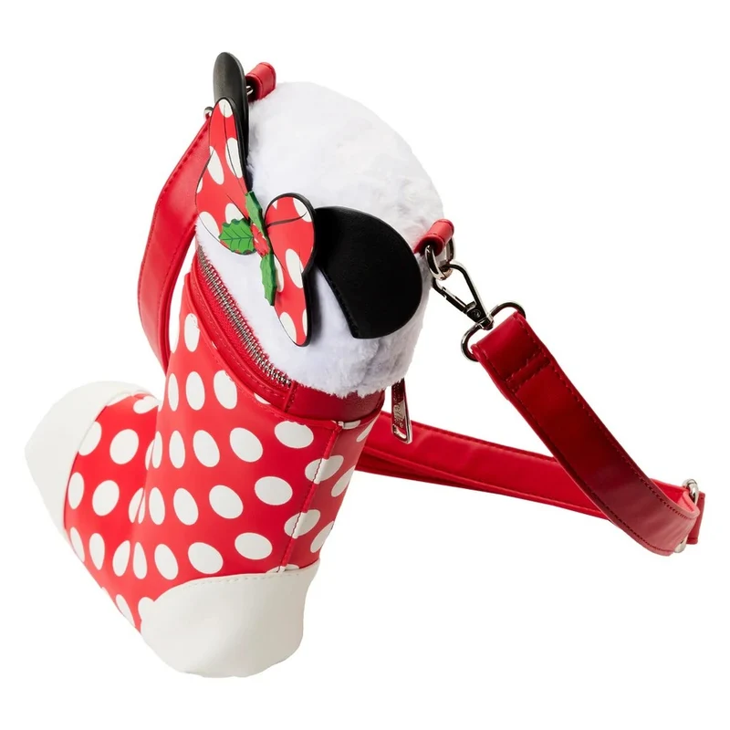 Loungefly Disney Minnie Mouse - Christmas Stocking Crossbody Bag