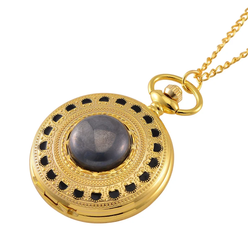 STRADA Terahertz Kettenuhr, Legierung, 91.4 cm, goldfarben, ca. 15.00 ct