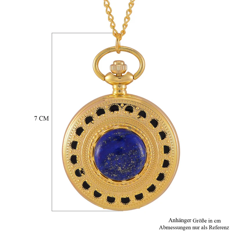 STRADA Terahertz Kettenuhr, Legierung, 91.4 cm, goldfarben, ca. 15.00 ct