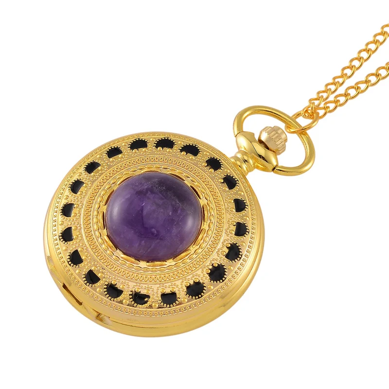 STRADA Terahertz Kettenuhr, Legierung, 91.4 cm, goldfarben, ca. 15.00 ct