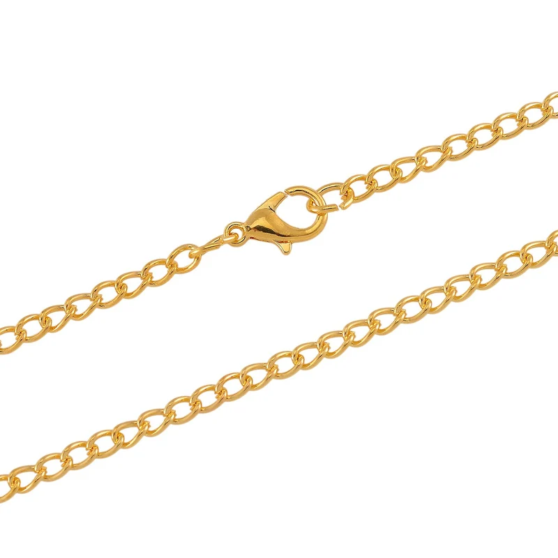 STRADA Terahertz Kettenuhr, Legierung, 91.4 cm, goldfarben, ca. 15.00 ct