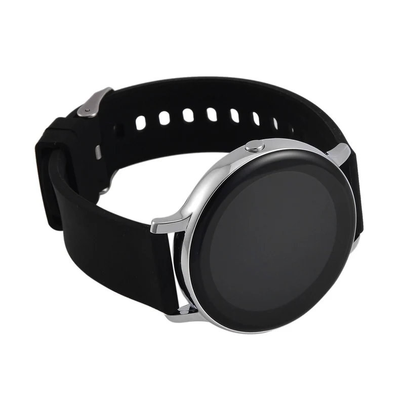 STRADA Hiwatch Plus Smartwatch - Schwarz-Goldenes Gehäuse mit Silikonarmband, umfassende Gesundheits- und Sportfunktionen, Bluetooth 5.0